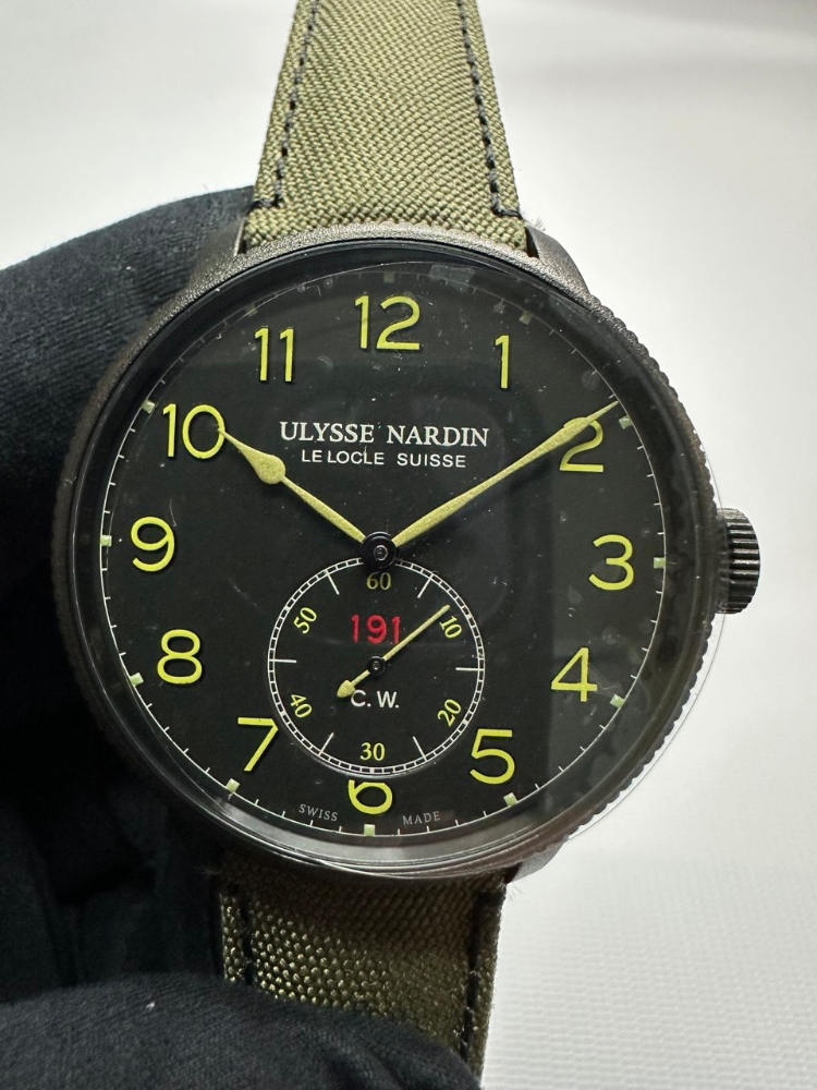Часы Ulysse Nardin Marine Torpilleur Military 1183-320LE/BLACK
