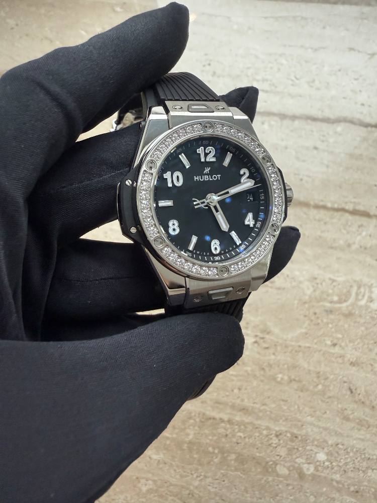 Часы Hublot Big Bang ONE CLICK STEEL DIAMONDS 465.SX.1170.RX.1204