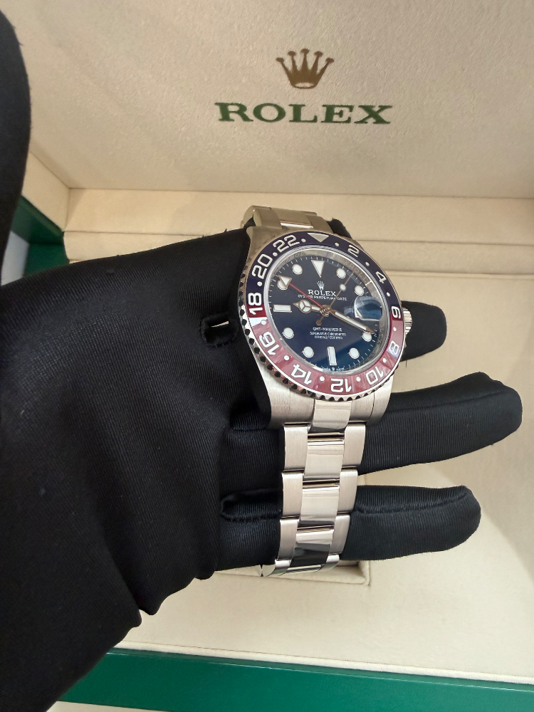 Часы Rolex 126719BLRO BLUE GMT-Master II White gold