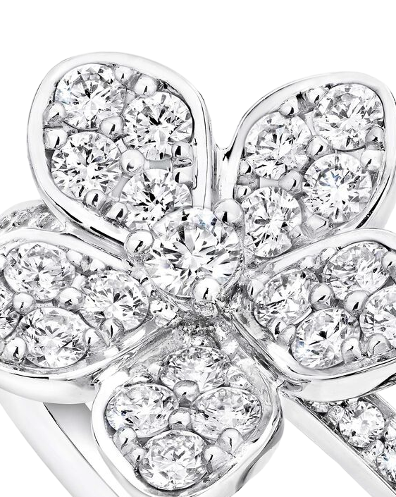 Кольцо Graff Wild Flower Pavé Diamond Ring RGR848.