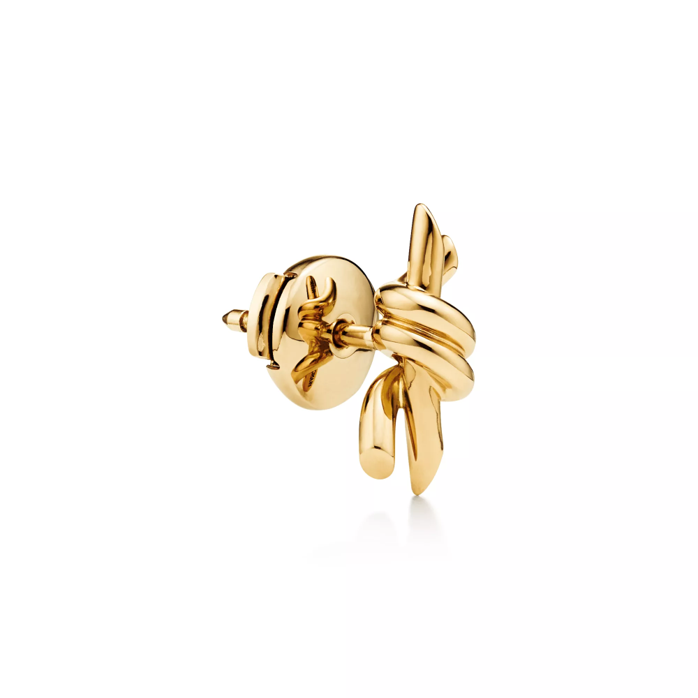 Серьги Tiffany&Co. Tiffany Knot Small Earrings in Yellow Gold