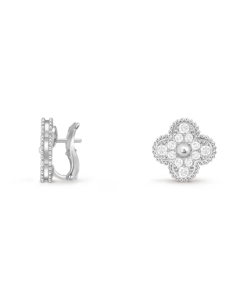 Серьги Van Cleef & Arpels Vintage Alhambra earrings VCARA44600