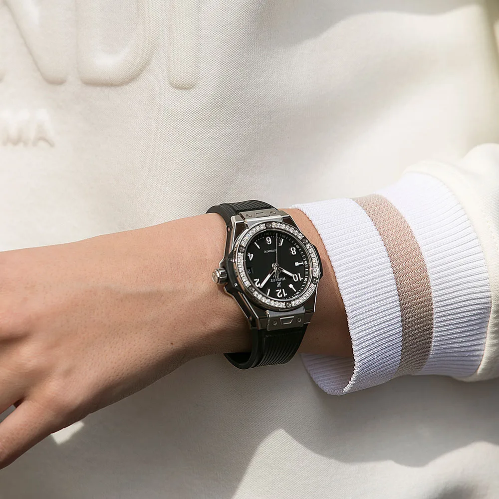 Часы Hublot Big Bang ONE CLICK STEEL DIAMONDS 465.SX.1170.RX.1204