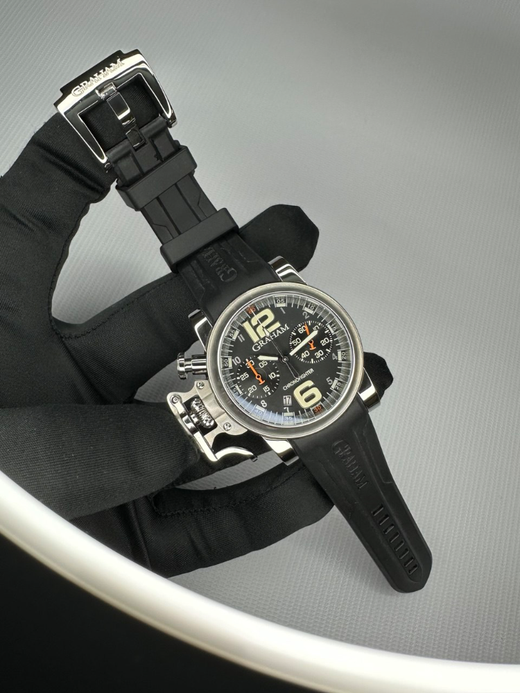 Часы Graham Chronofighter RAC Black Fighter 2CRBS.B02A.L81B