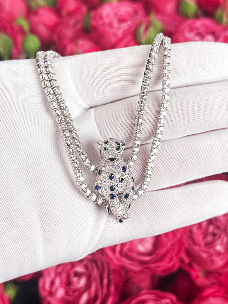Колье Cartier PANTHÈRE DE NECKLACE HIGH JEWELLERY H7000538