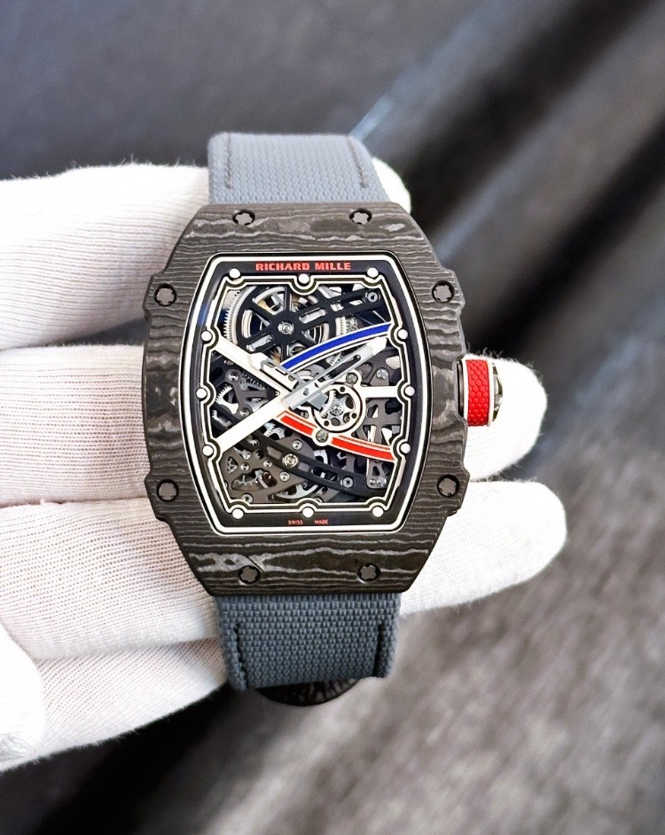 Часы Richard Mille WATCHES RM 67-02 Sebastien Ogier Grey Strap