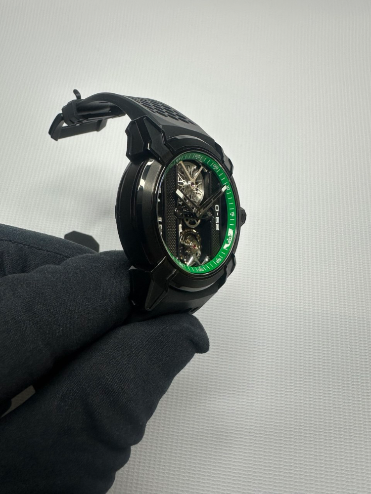 Часы JACOB & Co Epic X Titanium Skeleton Khabib EX110.21.AB.AE.A
