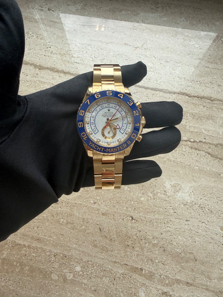 Часы Rolex YACHT-MASTER II 44MM YELLOW GOLD 116688