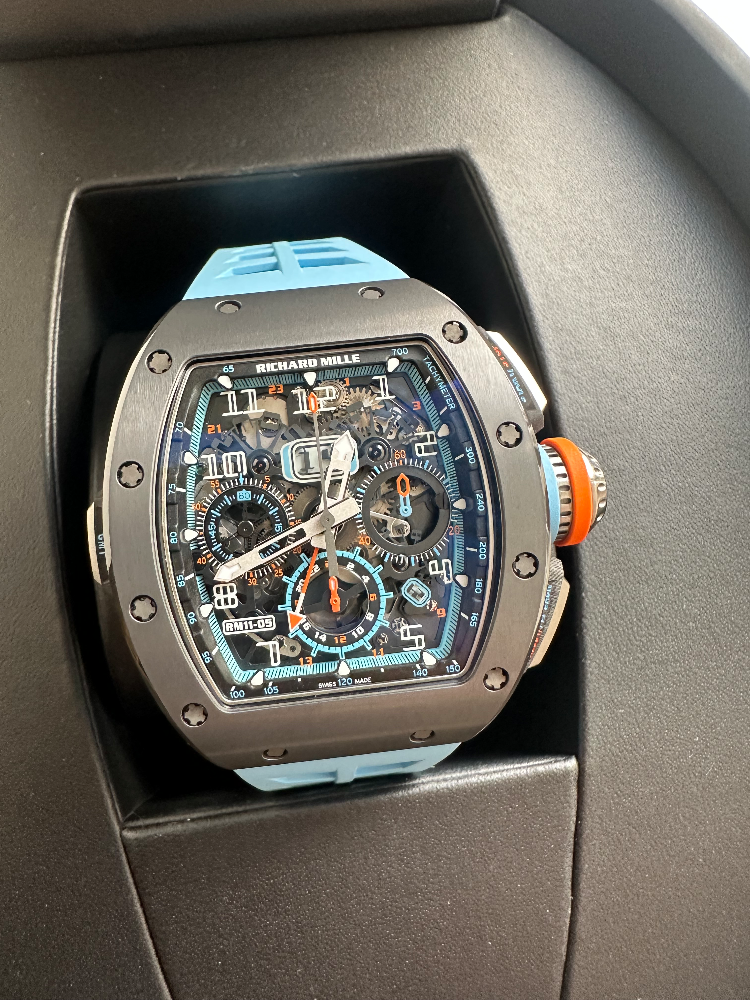 Часы Richard Mille RM 11-05 Хронограф flyback с автоподзаводом с функцией GMT