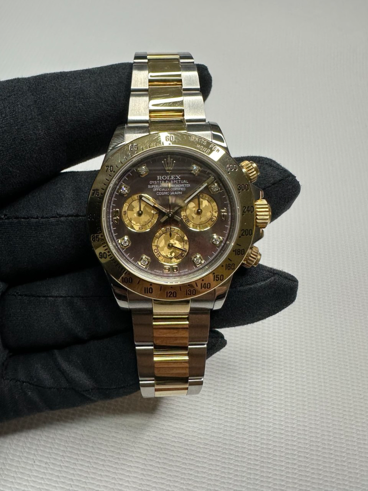 Часы Rolex Cosmograph Daytona 40mm Steel and Yellow Gold 116523 dkym