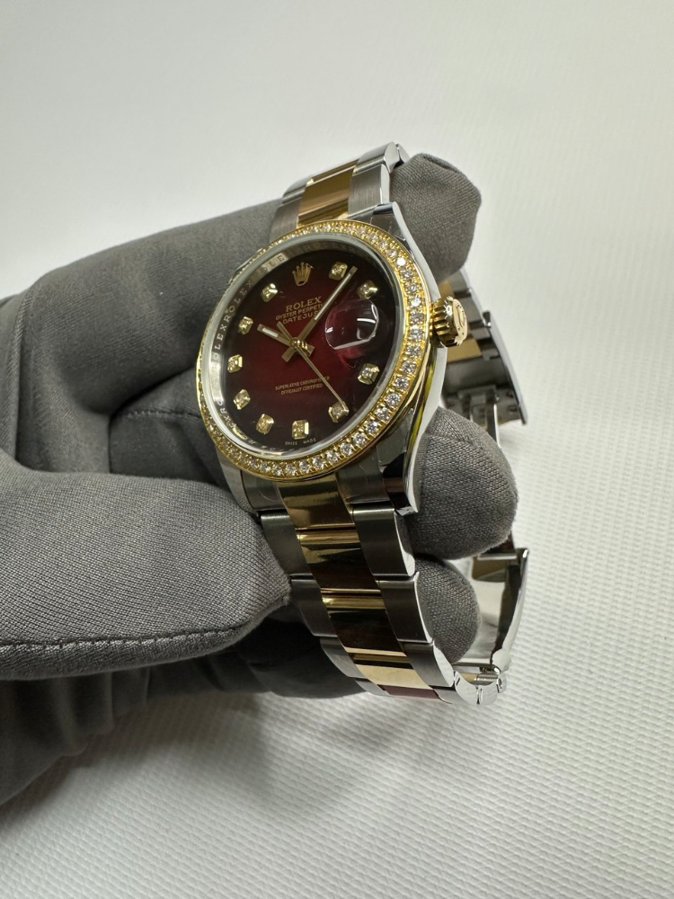 Часы Rolex Datejust 36mm Steel and Yellow Gold 126203 Тюнинг.