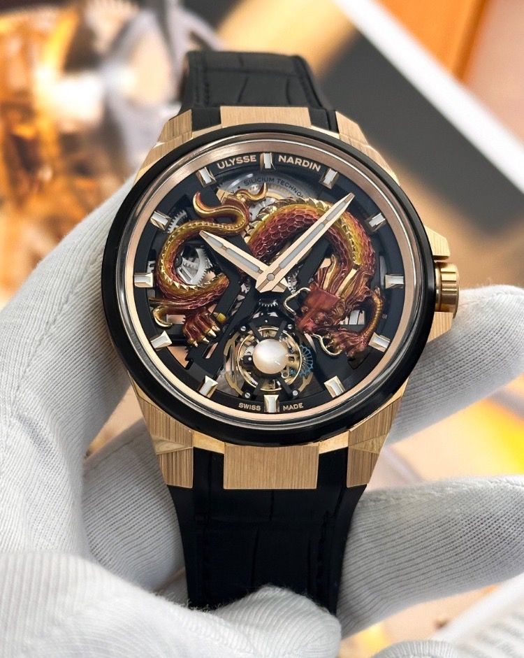 Часы Ulysse Nardin BLAST TOURBILLON DRAGON 1725-400-2A/1A