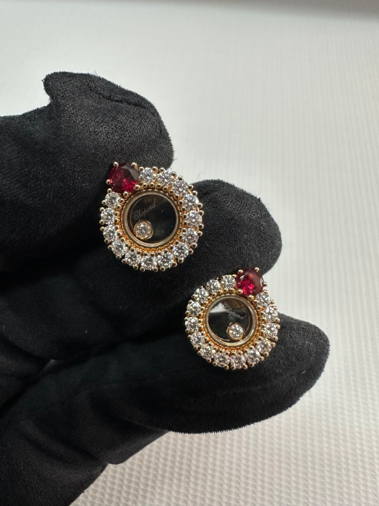 Серьги Chopard Happy Diamonds Joaillerie 839466-5001