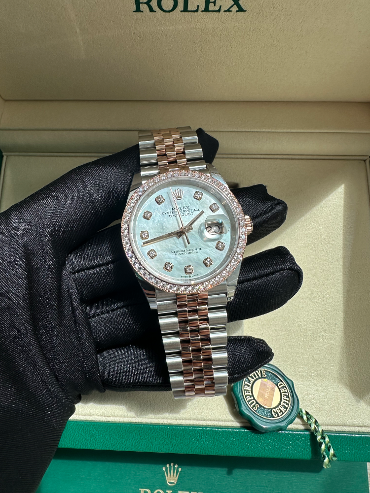 Часы Rolex Datejust 36mm Steel and Everose Gold 126281RBR-0010