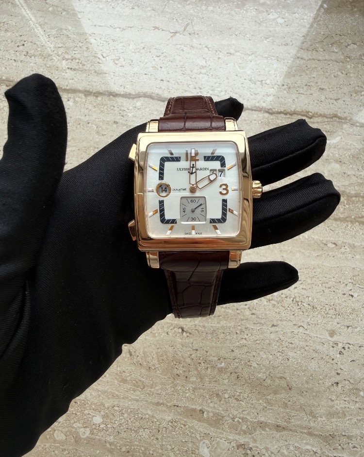 Часы Ulysse Nardin DUAL TIME QUADRATO 246-92/600