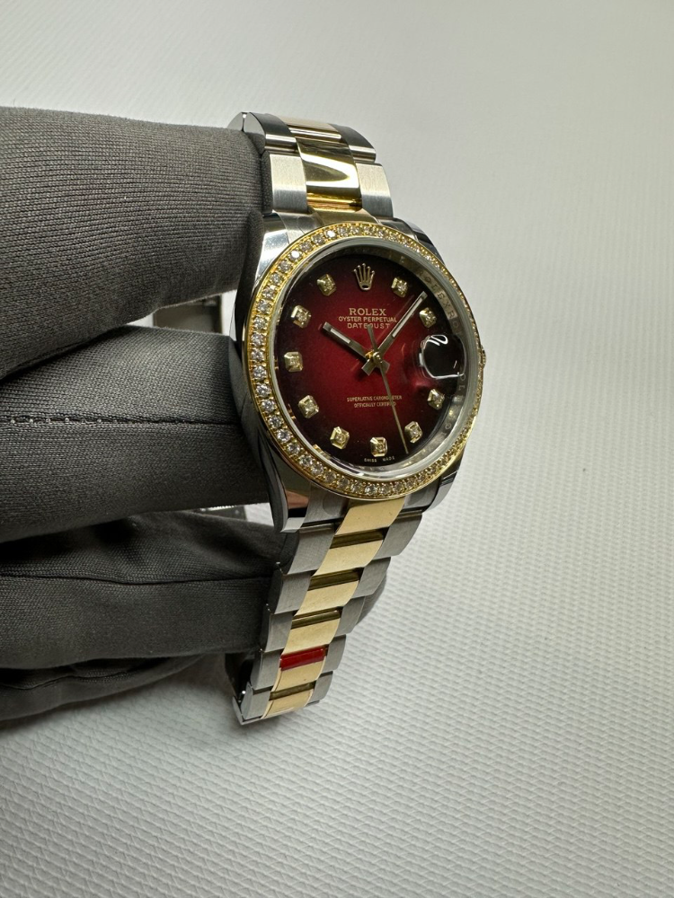 Часы Rolex Datejust 36mm Steel and Yellow Gold 126203 Тюнинг.