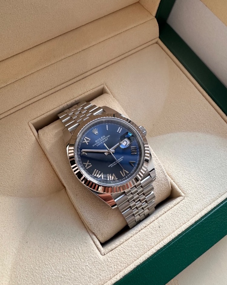 Часы Rolex DATEJUST 41MM STEEL AND WHITE GOLD 126334-0038