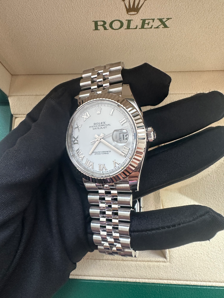 Часы Rolex Datejust 41 mm STEEL AND WHITE GOLD 126334