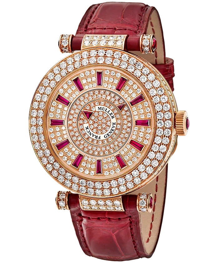 Часы Franck Muller RONDE DOUBLE MYSTERY DIAMOND AND RUBY