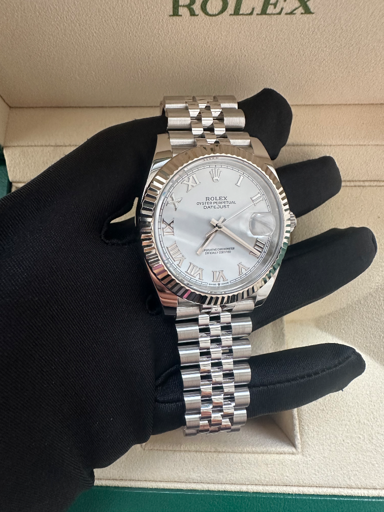 Часы Rolex Datejust 41 mm STEEL AND WHITE GOLD 126334
