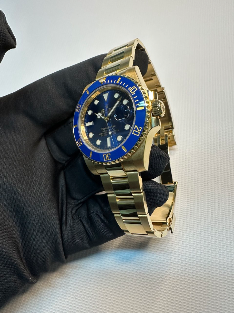 Часы Rolex Submariner Date 40mm Yellow Gold Ceramic 116618LB