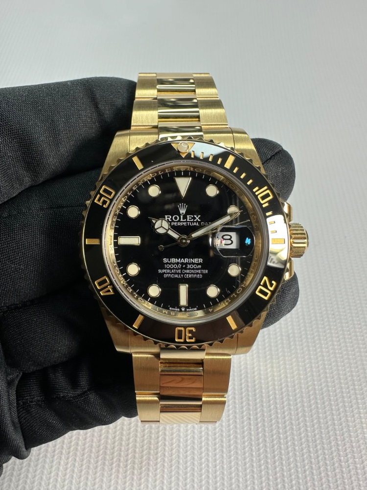 Часы Rolex SUBMARINER DATE 41 MM YELLOW GOLD 126618LN