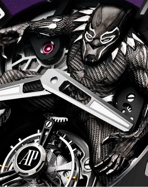 Часы AUDEMARS PIGUET Royal Oak Concept Black Panther Marvel 26620IO.OO.D077CA.01.