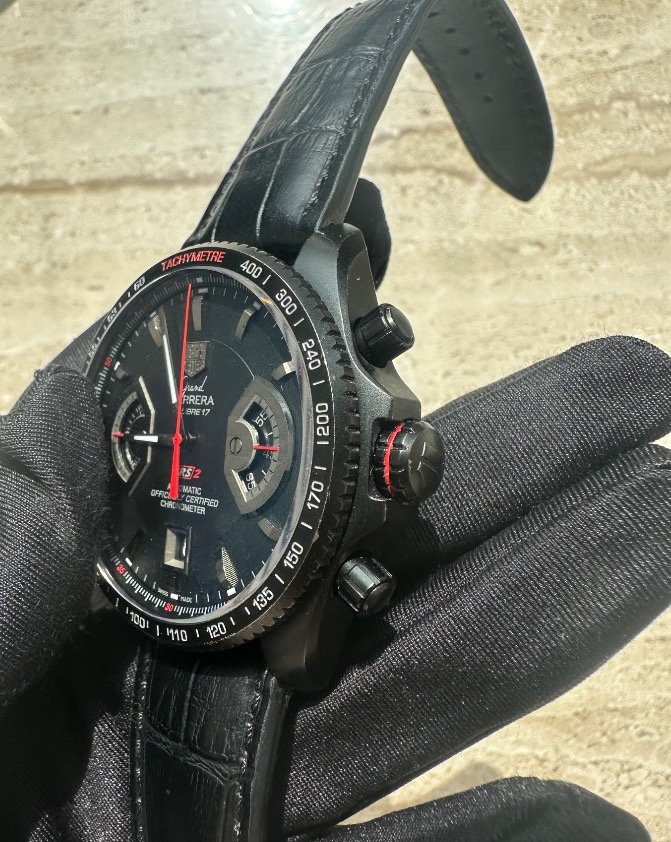 Часы TAG Heuer Grand Carrera Calibre 17 RS2 Automatic Chronograph 43 mm CAV518B.FC6237