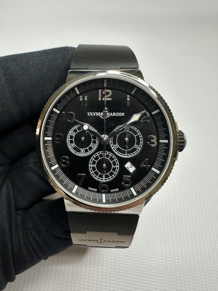 Часы Ulysse Nardin Marine Chronograph Manufacture 1503-150-3/62