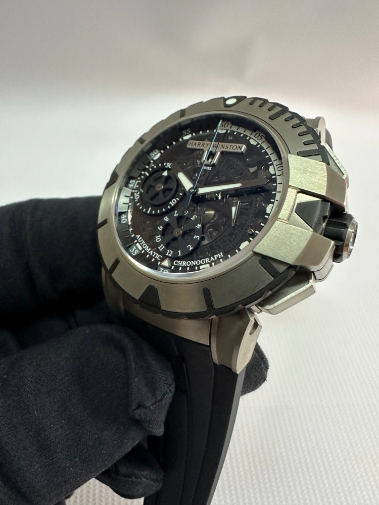 Часы Harry Winston Ocean Sport Chronograph 411/MCA44ZC.K