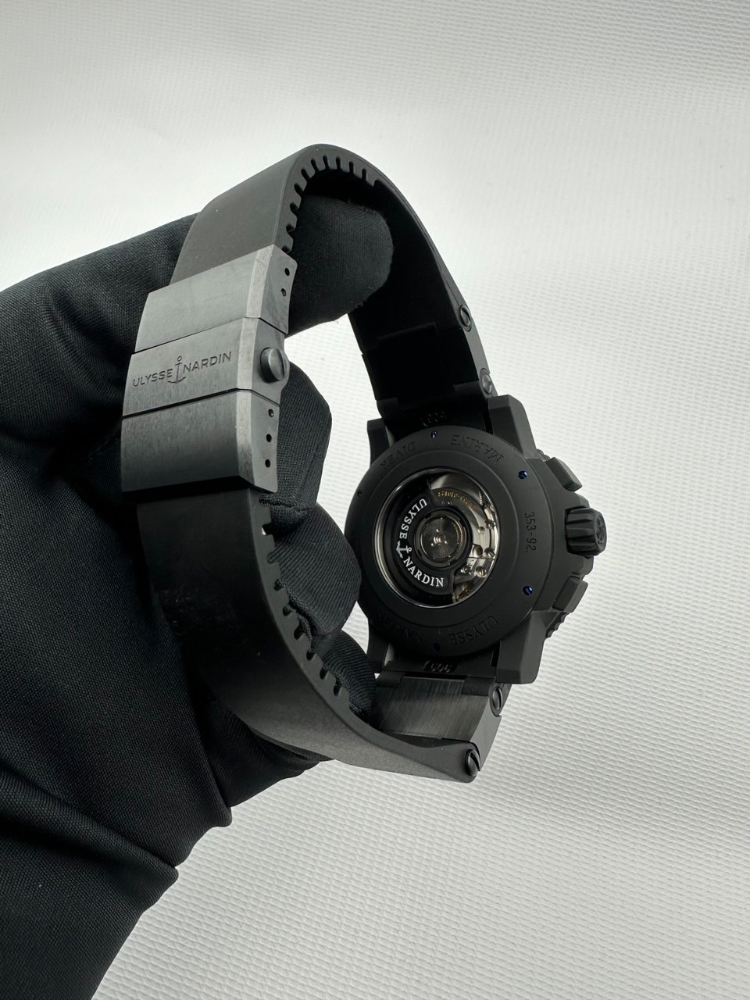 Часы Ulysse Nardin Diver Black Sea Chronograph 353-92-3C
