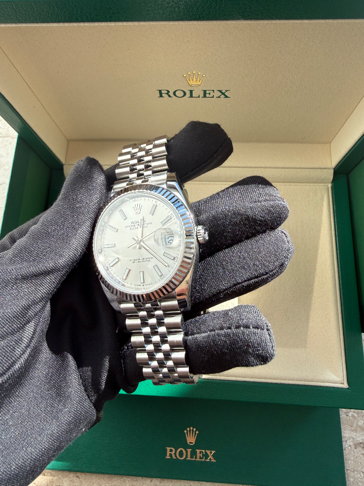Часы Rolex Datejust 41mm Steel and White Gold 126334-0004