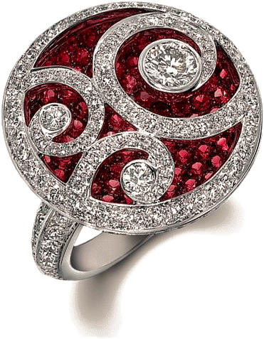Кольцо с бриллиантом Graff DIAMOND ON DIAMOND кольцо