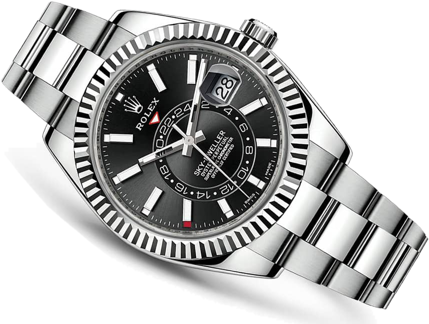 Часы Rolex SKY-DWELLER 42 MM STEEL AND WHITE GOLD