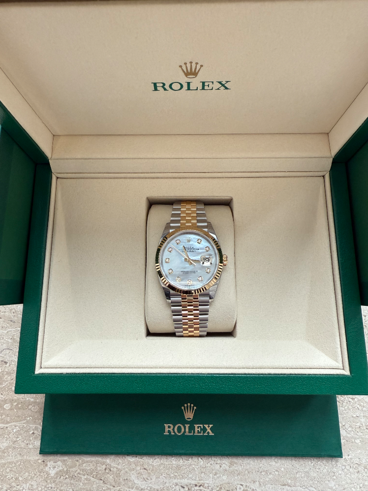 Часы Rolex Datejust 36 mm Steel and Yellow Gold 126233-0023