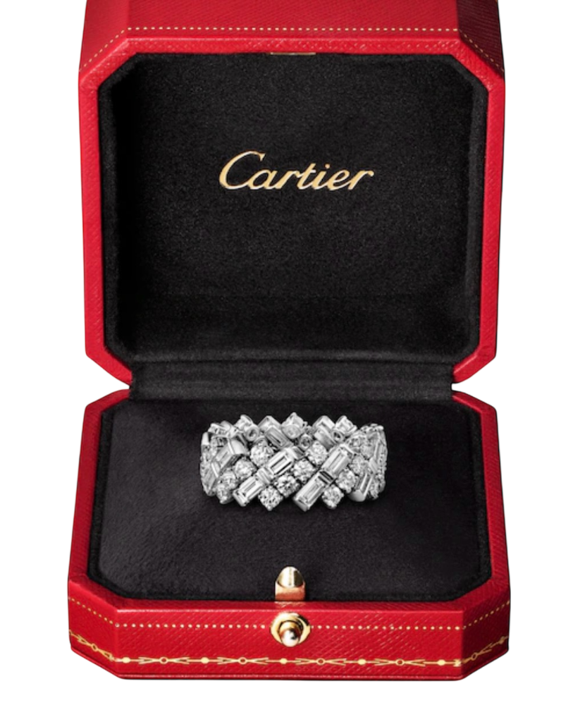 Кольцо Cartier REFLECTION DE WEDDING BAND DIAMONDS H4409848