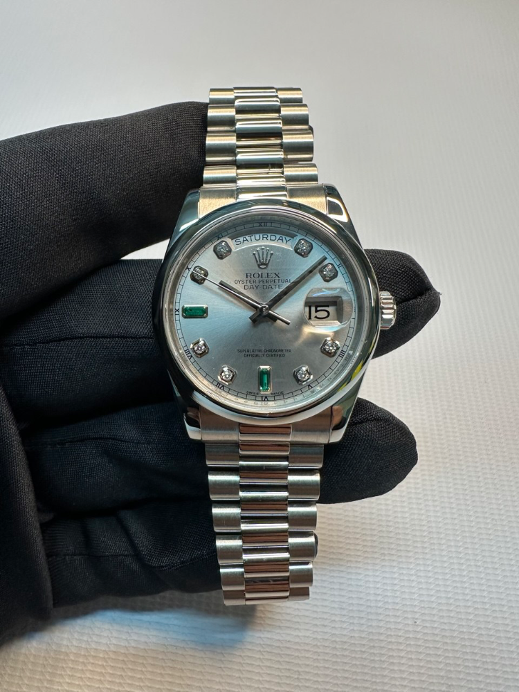 Часы Rolex Day-Date 36mm Platinum 118206-0114