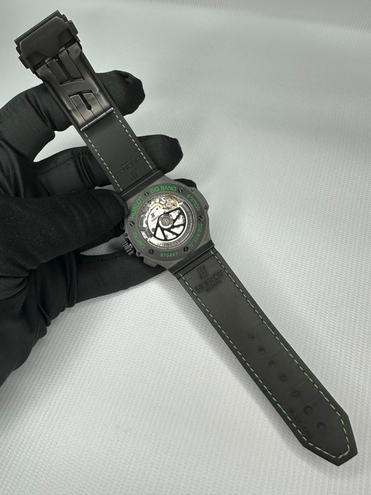 Часы Hublot Big Bang 44 mm All Black Green