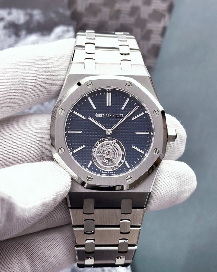 Часы AUDEMARS PIGUET ROYAL OAK Self Winding Flying Tourbillon Extra-Thin (RD 3) 39mm 26670ST.OO.1240ST.02