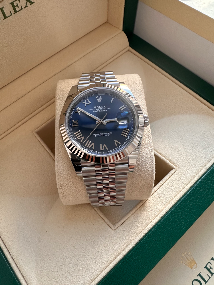 Часы Rolex DATEJUST 41MM STEEL AND WHITE GOLD 126334-0038