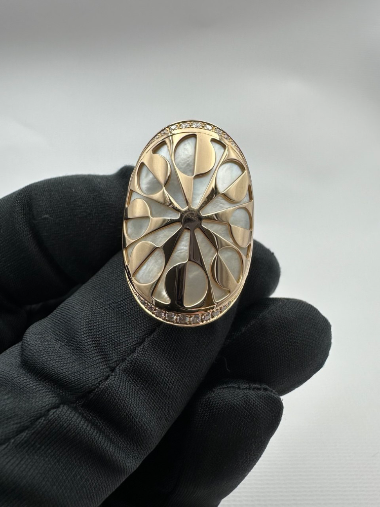 Кольцо BVLGARI INTARSIO