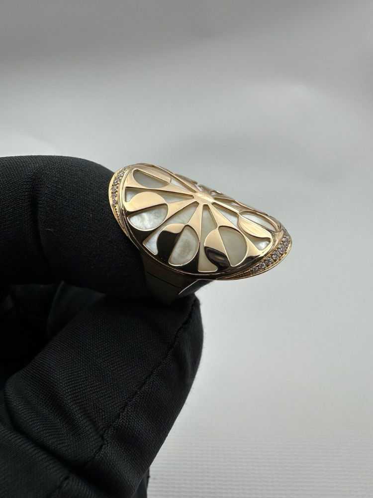 Кольцо BVLGARI INTARSIO