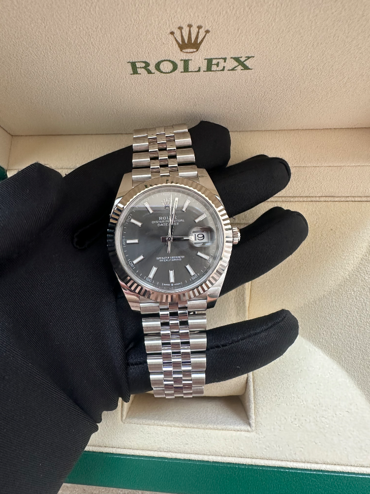 Часы Rolex Datejust 41 mm STEEL AND WHITE GOLD 126334