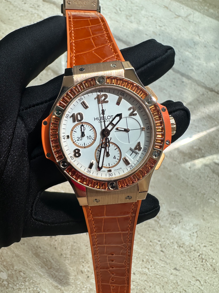 Часы Hublot Big Bang Tutti Frutti Orange 41мм 341.PO.2010.LR.1906