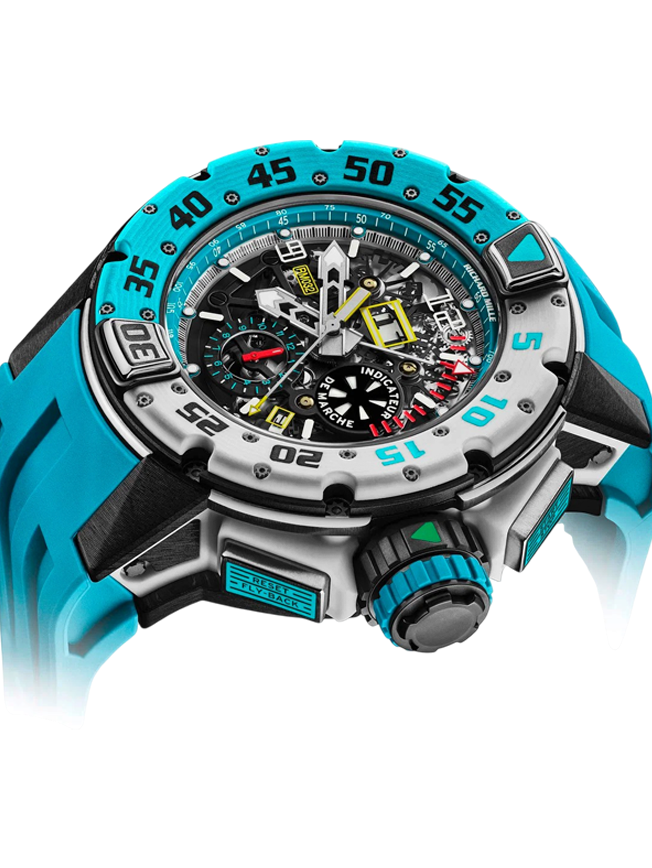 Часы Richard Mille RM 032 Automatic Winding Flyback Chronograph Les Voiles de Saint Barth Limited Edition