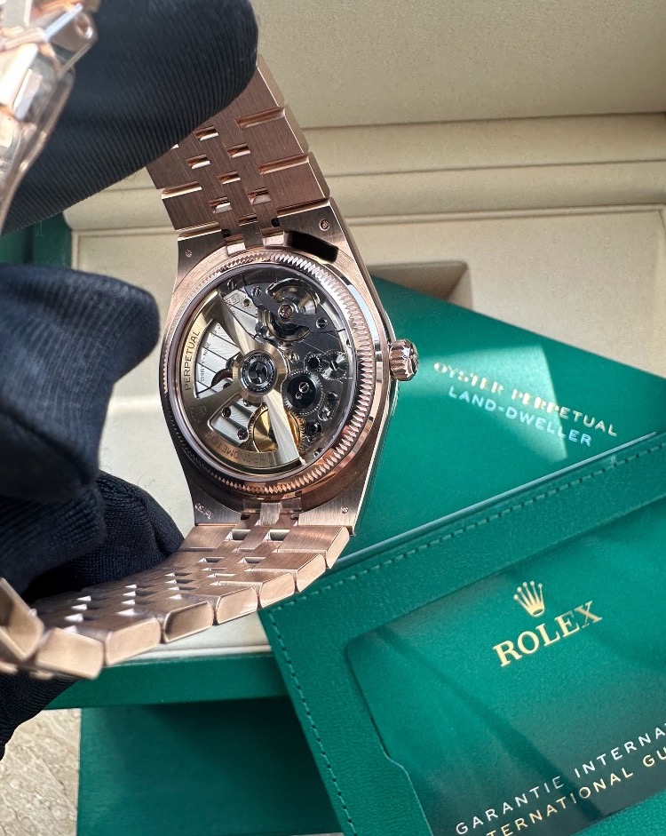 Часы Rolex LAND-DWELLER Rose gold 127235-0001