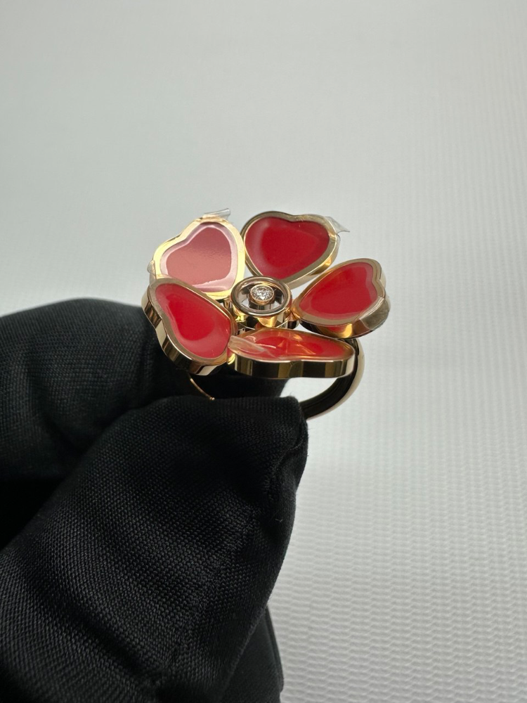 Кольцо Chopard Happy Diamonds Happy Hearts Flowers 82A085-5810