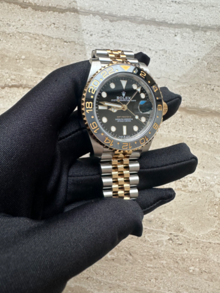 Часы Rolex GMT Master II 40mm Steel and Yellow Gold 126713grnr-0001