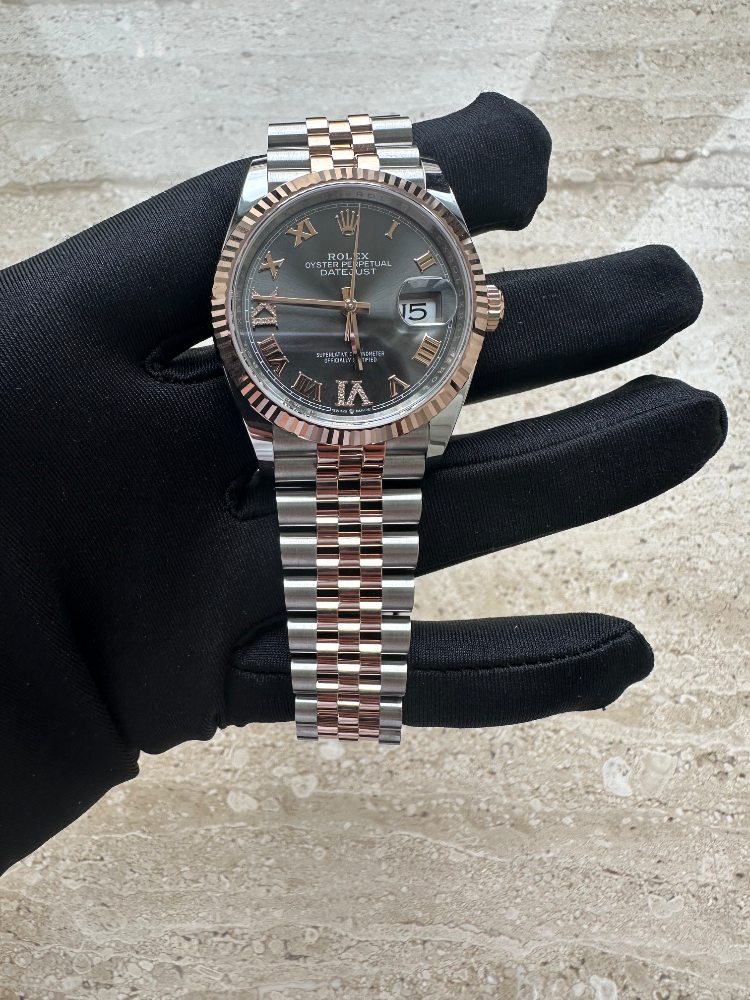 Часы Rolex Datejust 36mm Steel and Everose Gold 126231-0023