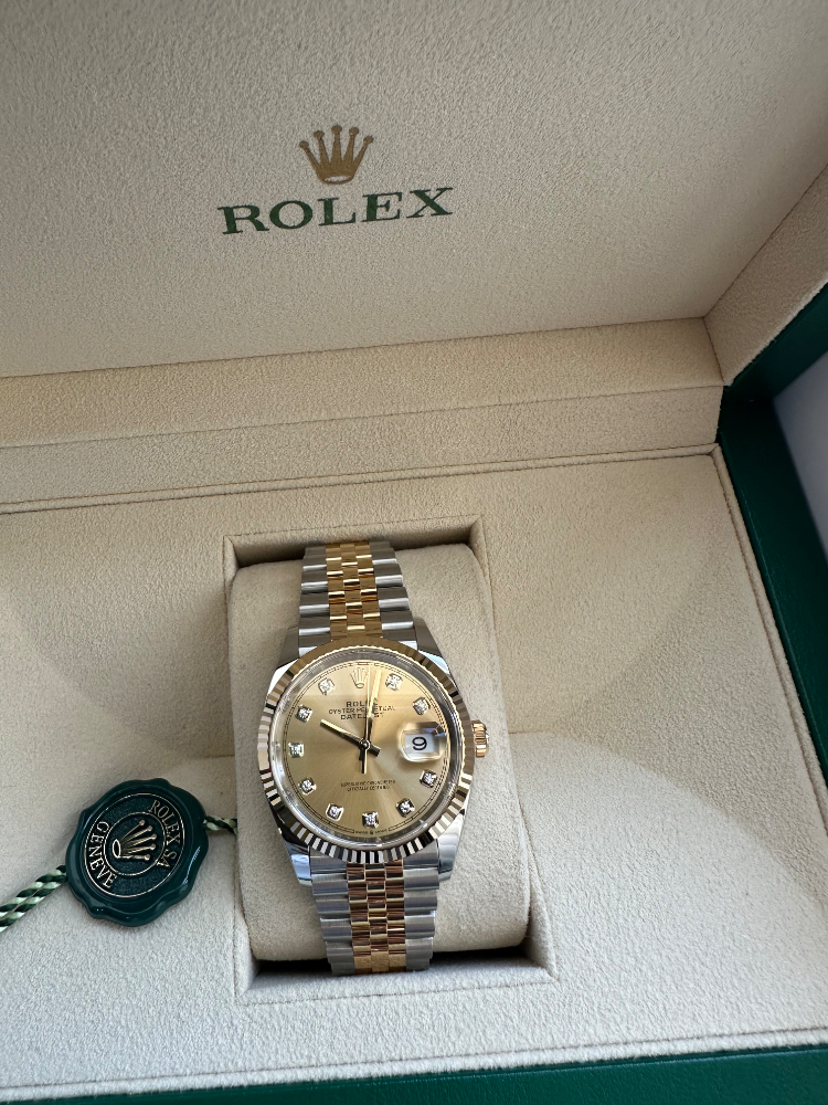 Часы Rolex DateJust 36 mm Steel and Yellow gold 126233-0017